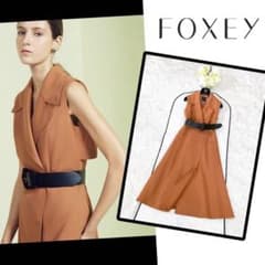 ★新品同様★定価18万 FOXEY トレンチドレスコート 40 ジレ ワンピース ☆新品同様☆定価18万 FOXEY トレンチドレスコート 40 ジレ ワンピース