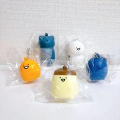お文具といっしょ　スクイーズマスコット　5種セット