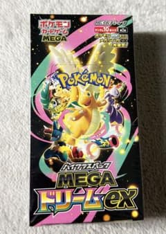 ポケモンカード MEGA ドリームex BOX シュリンク付きのサムネイル