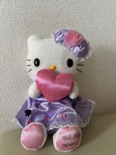 ハローキティ　　キティちゃんぬいぐるみ　電報のサムネイル