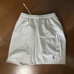 ゴーセン バドミントンパンツ　 グレー　ユニＳのサムネイル