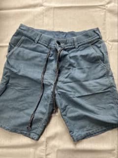 ブルー ドローストリング ショートパンツのサムネイル