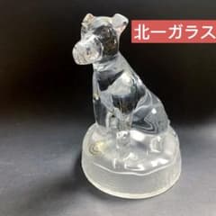 ウォーターフォード　クリスタルガラス　 犬の置物 北欧ヴィンテージガラス KOSTA BODA Bertil Vallien クリスタルの犬の