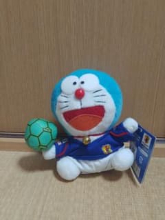 サッカー日本代表チームモデル ドラえもん ぶるぶるマスコットMのサムネイル