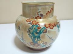 光仙窯　三代利岡光仙作　九谷焼　花器 m19082141036_1.jpg?1676643985