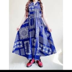 ISAAC MIZRAHI　Paisley pattern one-pieceのサムネイル