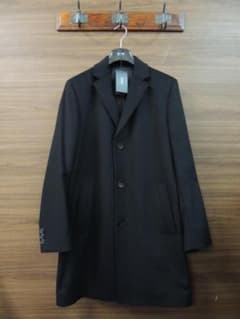 ヒューゴボス ロロピアーナ ダブルブレスト チェスターコート カシミヤ