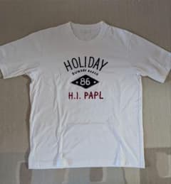 Papas+ 半袖Tシャツ ホワイト 新品未使用のサムネイル