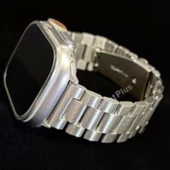Apple Watch 스테인리스 밴드 실버 44/45/46/49mm