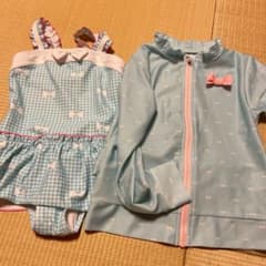 水着 ラッシュガード 女の子のサムネイル
