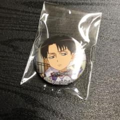 進撃の巨人 巨人中学校 アニメイト 限定 購入特典 缶バッジ リヴァイ