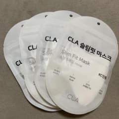 CLA KF94 カラーマスク　不織布　ホワイトのサムネイル