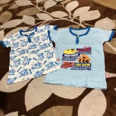 トミカ 2枚組半袖シャツ サイズ90のサムネイル