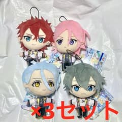 あんさんぶるスターズ！ あんスタ GiGO ぬいぐるみ クレビ 4種 3セット あんさんぶるスターズ！ あんスタ GiGO ぬいぐるみ クレビ 4種 3セット