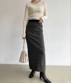 Neuna/ジャガードニットスカートのサムネイル