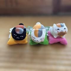 나츠메 친구장 냥코 선생님 손바닥 인형 3종 세트