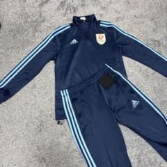 新潟医療福祉大学　adidas サッカー部　ジャージ　セットアップ 新潟医療福祉大学 サッカー部 ジャージ上下セット 大学サッカー - メルカリ