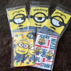 ミニオンズ タオルハンカチ5枚セットのサムネイル