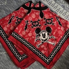 新品 ディズニークルーズ 限定 バンダナ 2枚セット