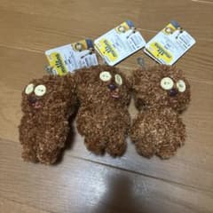 미니언즈 팀 봉제인형 스트랩 키홀더 3체 세트 태그 첨부