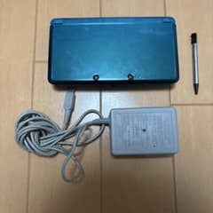 Nintendo 3DS アクアブルー 本体 ACアダプター付きのサムネイル