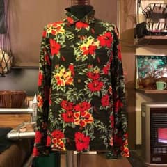 CALEE 長袖 シャツ 柄 Lサイズ men's FUCTのサムネイル