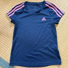 adidas AEROREADY Tシャツ J140 ネイビーのサムネイル