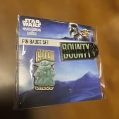 STAR WARS 만달로리안 & 글로구 핀 배지