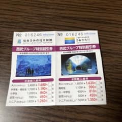 西武グループ特別割引券のサムネイル