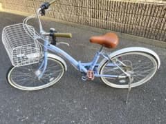 【茨城県 手渡し限定】 マイパラス 女の子用折りたたみ自転車 24インチ 茨城県 手渡し限定】 マイパラス 女の子用折りたたみ自転車 24インチ