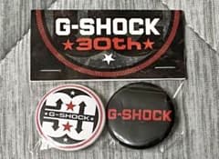 非売品レア❣️G-SHOCK 30th Anniversary 缶バッジのサムネイル