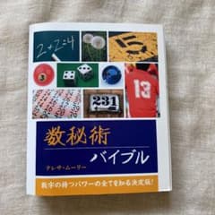数秘術バイブル 数字の持つパワーの全てを知る決定版!!のサムネイル