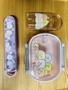 すみっコぐらし　お弁当箱・カトラリー・おしぼりのサムネイル