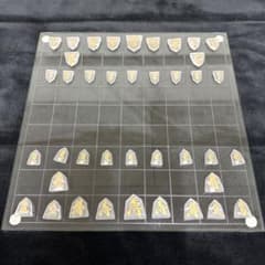 ガラス製 将棋盤と駒セットのサムネイル