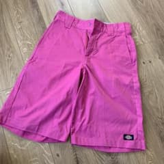 ディッキーズ ハーフパンツ 28サイズ ピンク - メルカリ