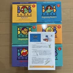 BOB books 6セット英語絵本 英語教材 音声あり - メルカリ