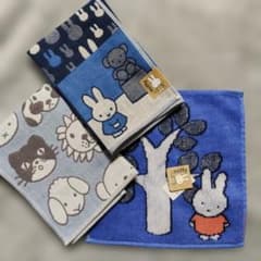 ３枚 新品 Miffy ミッフィー ミニタオル ガーゼハンカチ