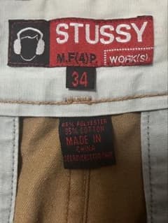 紺タグ 90s OLD STUSSY チノパン ワークパンツ - メルカリ