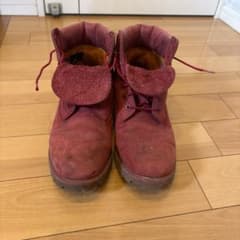 【希少】Timberland A1149レッド6インチブーツ メンズ9W27cmのサムネイル