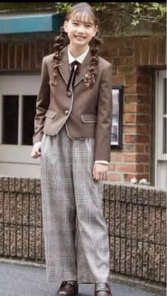150 女の子　フォーマルスーツ　パンツスーツ　卒服　卒業式　セレモニースーツのサムネイル