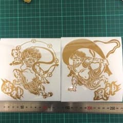 風神雷神 ステッカーのサムネイル