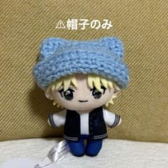 GiGOサイズ対応】ぬい用 猫耳ぼうし 折り返し付き耳きわ立てタイプ⑤