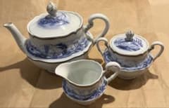 希少 アビランド リモージュ ティーポット シュガーポット クリーマー