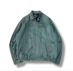90s 鬼フェード ラルフローレン スイングトップ ブルゾン グリーン