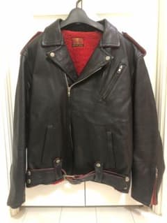 革ジャケット ロカビリー クリームＱ24