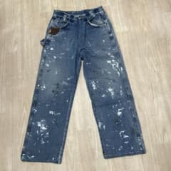 Wrangler RIGGS ラングラー デニムペインター ペンキ w31相当 Wrangler RIGGS ラングラー デニムペインター ペンキ w31相当 - メルカリ
