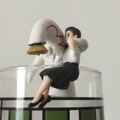 【レア品】太陽の塔 & コップのフチ子 シークレットのサムネイル