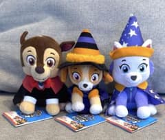 パウ・パトロール ぬいぐるみ　コスチュームVer. 全3種セット