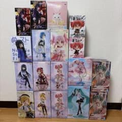 【新品未開封】ミクやテトなど　美少女フィギュア　17個セット　まとめ売り 新品未開封 美少女フィギュア まとめ売り 18点 初音ミク まどマギ テト