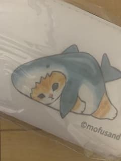 もふさんど　もふねこグッズ　だるサメにゃん長財布のサムネイル